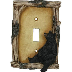 Bear Single Switch Plate Cover