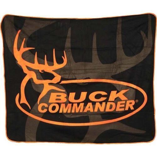 Orange Buck Commander Throw