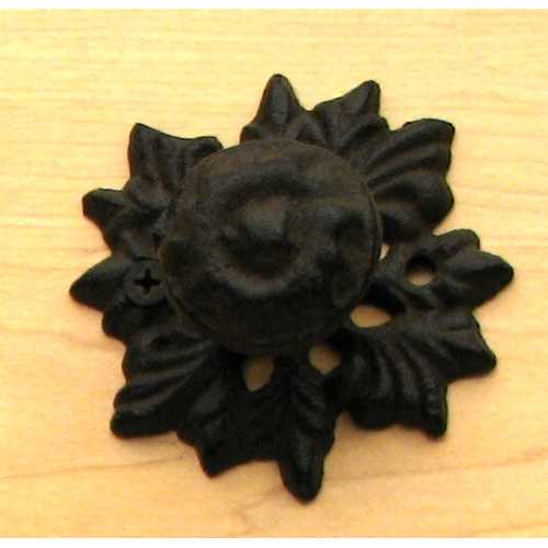 Cast Iron Leaf Drawer Pull Set of 6