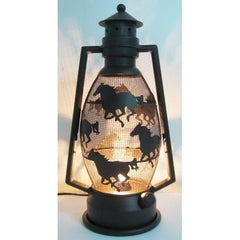 Metal Horse Lantern Night Light