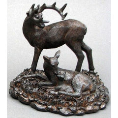 Resin Deer Family
