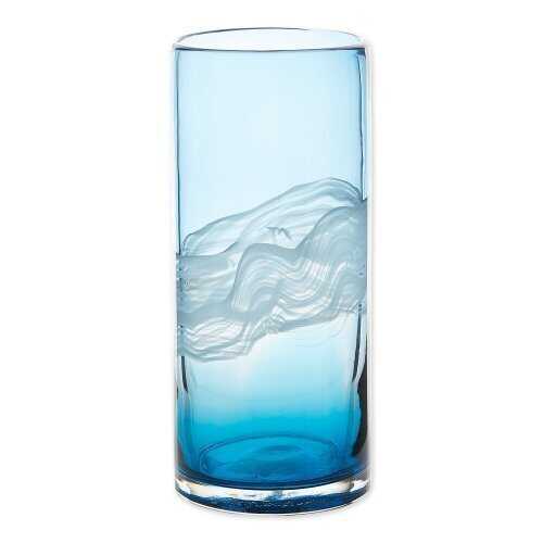 Ocean Waters Glass Vase