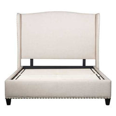 69.3" X 88.6" X 63" Enlightenment Queen Beige Bed