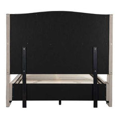 69.3" X 88.6" X 63" Enlightenment Queen Beige Bed