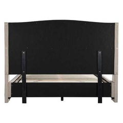 85" X 88.6" X 63" Enlightenment King Beige Bed