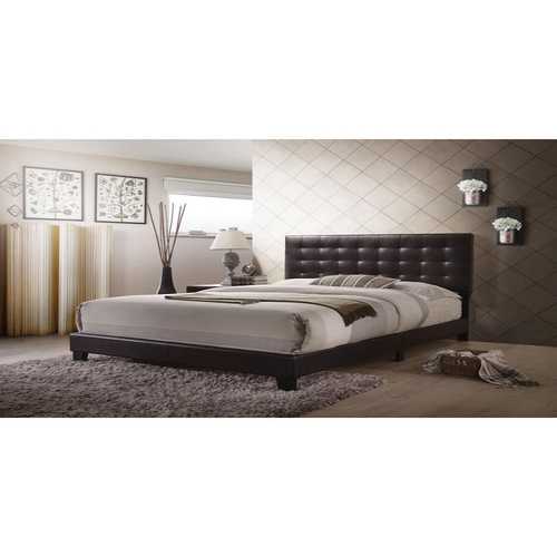 83" X 64" X 46" Queen Espresso Pu Bed