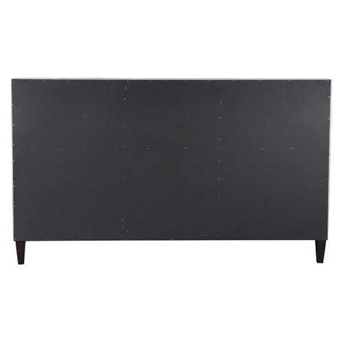 79.1" X 87" X 46.7" Renaissance King Dove Gray Bed