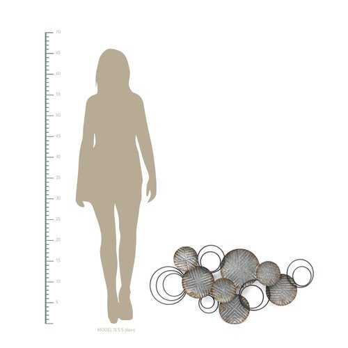 41" Farmhouse Galvanized Metal Plates