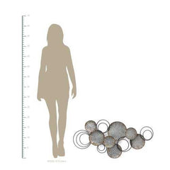 41" Farmhouse Galvanized Metal Plates