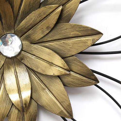 20" X 1.57" X 20" Enchanting Flower Wall Decor