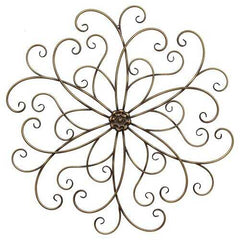 Classic Medallion Metal Wall Decor