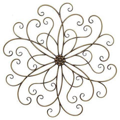 Classic Medallion Metal Wall Decor