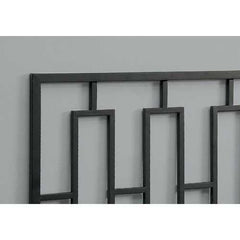 59.75" x 47" QueenFull SizeBlack HeadboardFootboard