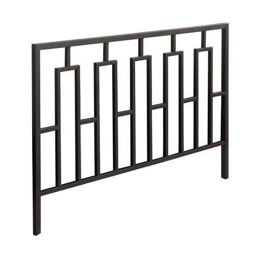 59.75" x 47" QueenFull SizeBlack HeadboardFootboard