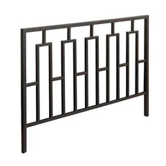 59.75" x 47" QueenFull SizeBlack HeadboardFootboard