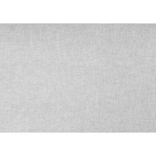 64.25" x 85.25" x 45.5" Grey Foam Solid Wood Linen Queen Size Bed with a Chrome Trim