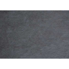 66.5" x 87.5" x 56.5" Dark Grey Foam Solid Wood Velvet Queen Size Bed With A Chrome Trim