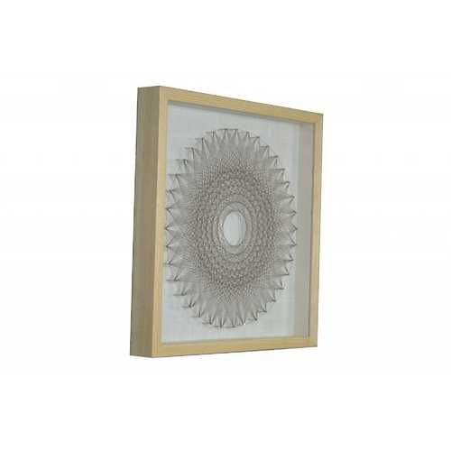 15" x 2" x 20" Stunning Brown, Wood And Glass - Shadow Box