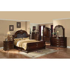 20" X 35" X 32" Cherry Wood Nightstand (No Marble Top)