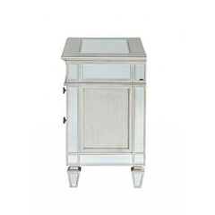 19" X 32" X 31" Mirrored Wood Nightstand