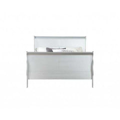 56" X 85" X 47" Platinum Wood Full Bed