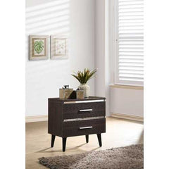15" X 22" X 23" Cherry (High Gloss) Wood Veneer (Paper) Nightstand