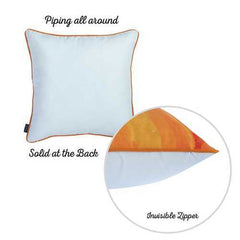18"x 18" Thankful Pumpkin Love Printed Decorative Throw Pillow Cover