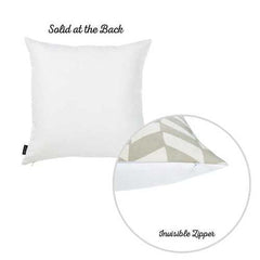 18"x18"Gray Olive Towers Decorative Throw Pillow Cover Printed