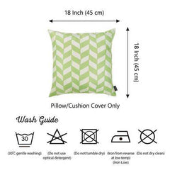 18"x18" Green Olive Towers Seahorse Decorative Throw Pillow Cover
