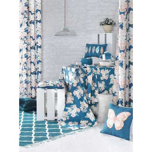 18"x 18" Flower Square Shapes Printed Decorative Throw Pillow Cover