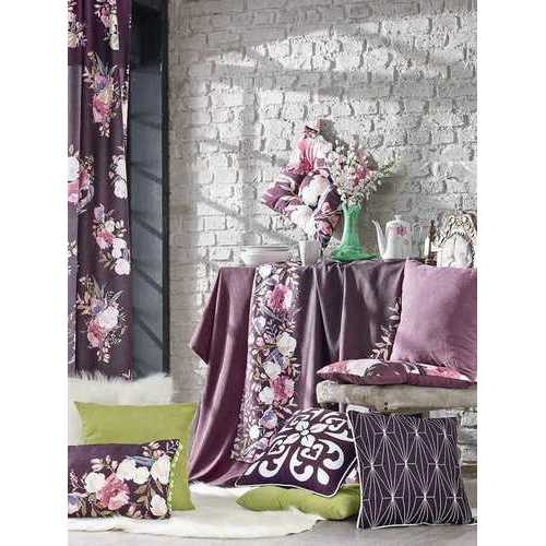 18"x 18" Flower Square Shadows Decorative Throw Pillow Cover