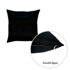 18"x18" Black Honey Decorative Throw Pillow Cover 2 pcs in set