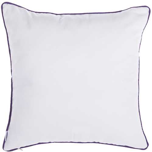 18"x 18" Spring Square Plants Printed Decorative Throw Pillow Cover
