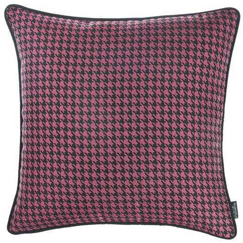 17"x 17" Jacquard Lily Decorative Throw Cover Pillow