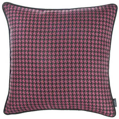 17"x 17" Jacquard Lily Decorative Throw Cover Pillow