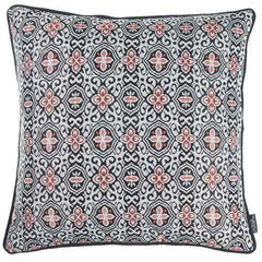 17"x 17" Multicolor Jacquard Aristo Decorative Throw Pillow Cover