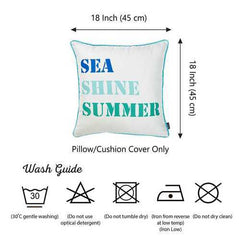 18"x18" Marine Sea Shine Decorative Throw Pillow Cover Printed