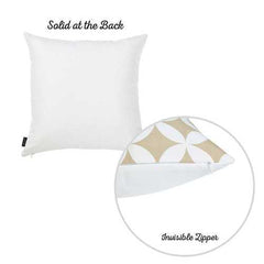 18"x 18" Tropical Deco Printed Decorative Throw Pillow Cover