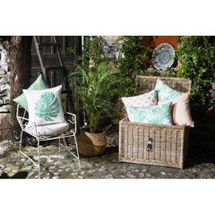 18"x 18" Tropical Deco Printed Decorative Throw Pillow Cover