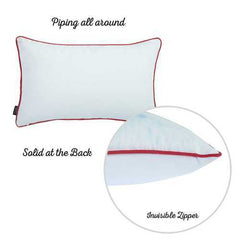 12"x20" Christmas Printed Decorative Throw Pillow Cover