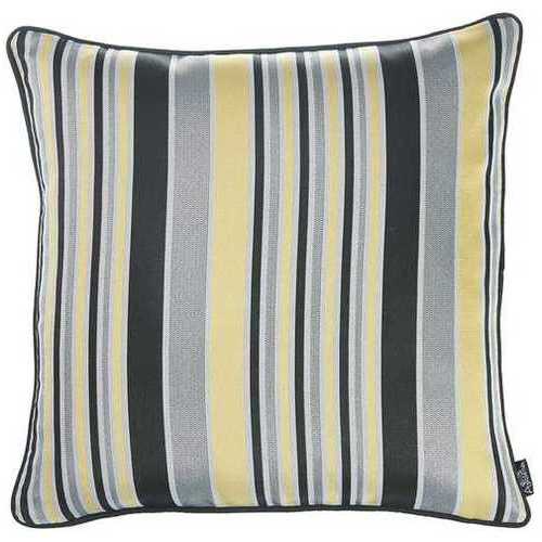 17"x 17" Jacquard Stripe Style Decorative Throw Pillow Cover
