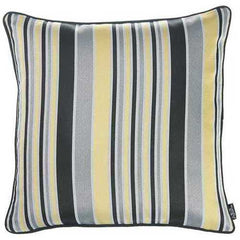 17"x 17" Jacquard Stripe Style Decorative Throw Pillow Cover