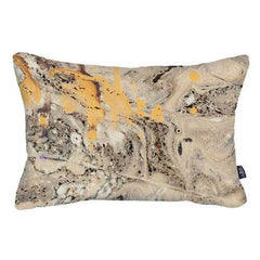 12"x20" Scandi Marble Printed Decorative Throw Pillow Cover