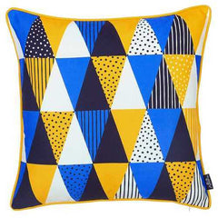 18"x18" Memphis Printed Decorative Throw Pillow Cover Pillowcase