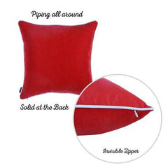 18"x18" White Quote Printed Christmas Decorative Throw Pillow Cover