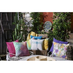 18"x 18" Watercolor Dragonfly Printed Decorative Throw Pillow Cover