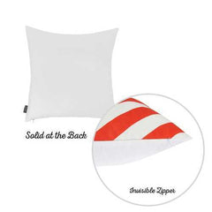 18"x18" Memphis Square Printed Decorative Throw Pillow Cover