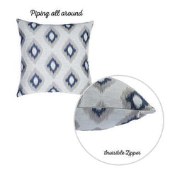 17"x 17" Jacquard Chic Decorative Throw Pillow Cover