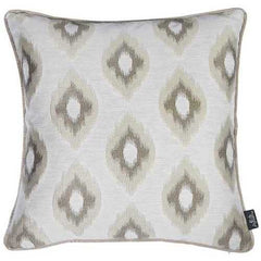 17"x 17" Brown Jacquard Chic Decorative Throw Pillow Cover