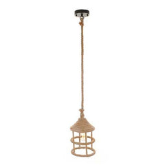 8.5" x 8.5" x 47" Rope - Pendant Lamp